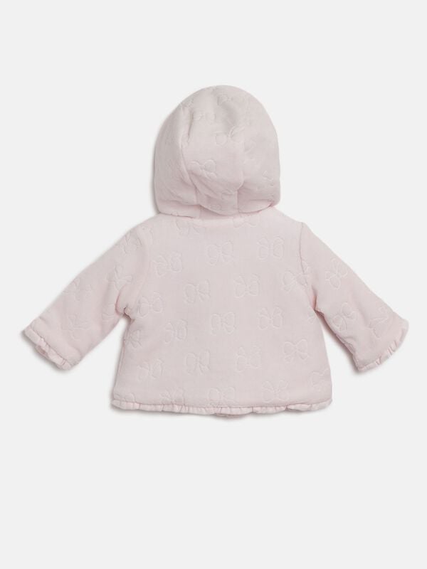 Jacquard Cardigan With Self Design image number 1